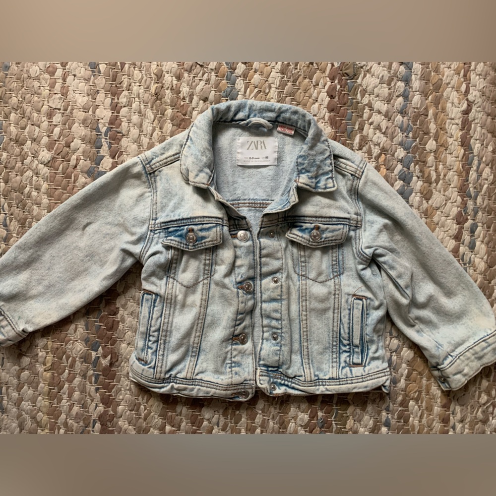 Zara Blue Denim Jacket
